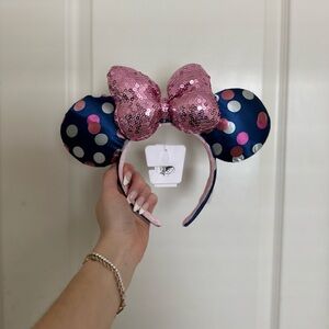 Polka Dot Minnie Ears Disney Mickey Ears